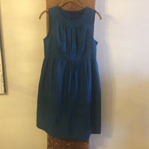 Banana Republic Beautiful Blue Silk Dress